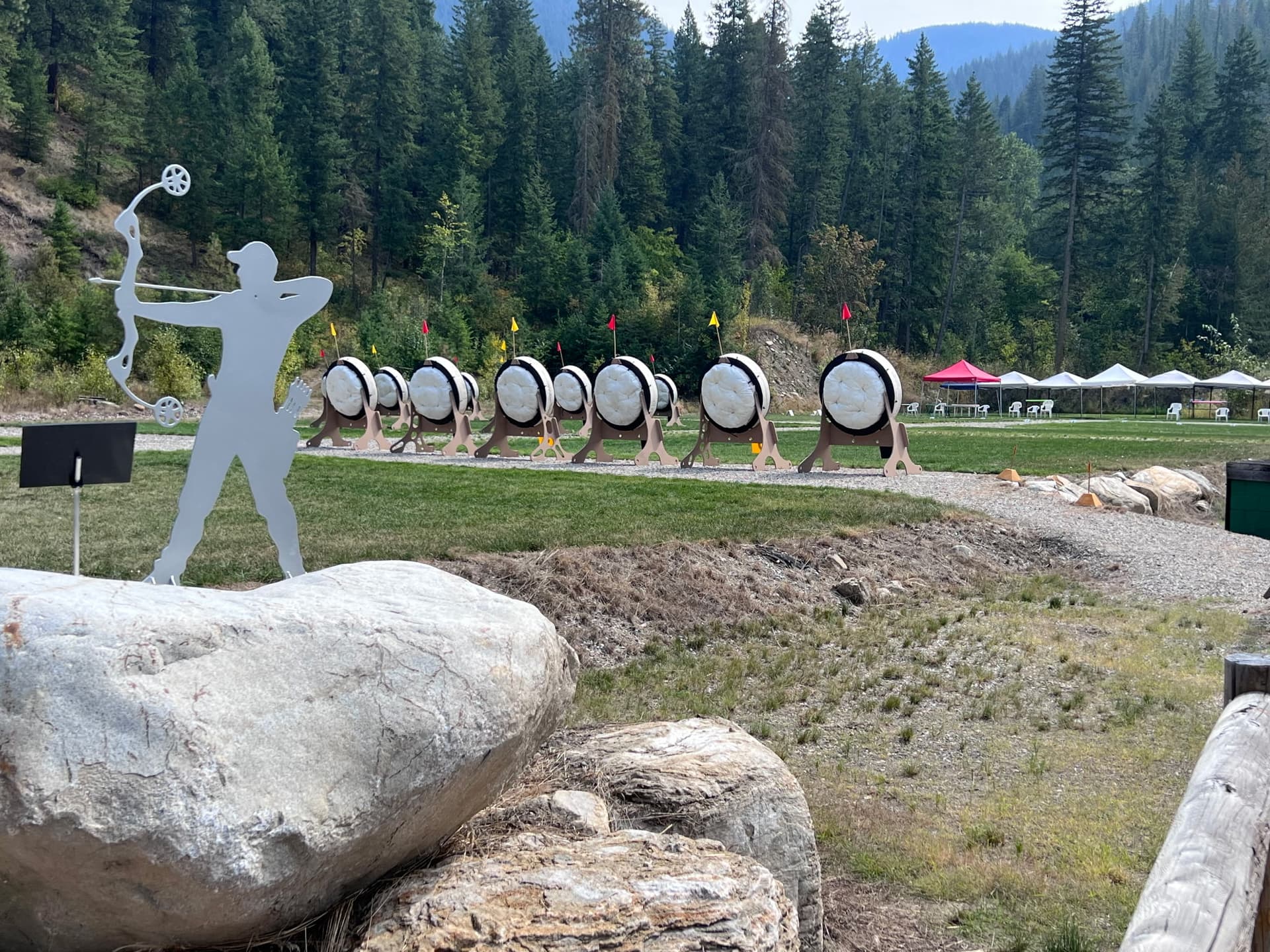 ADFGA Archery Range in Armstrong, BC